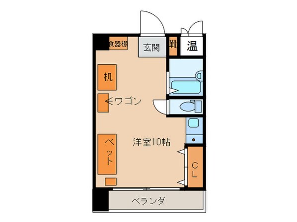 ドミール今池の物件間取画像